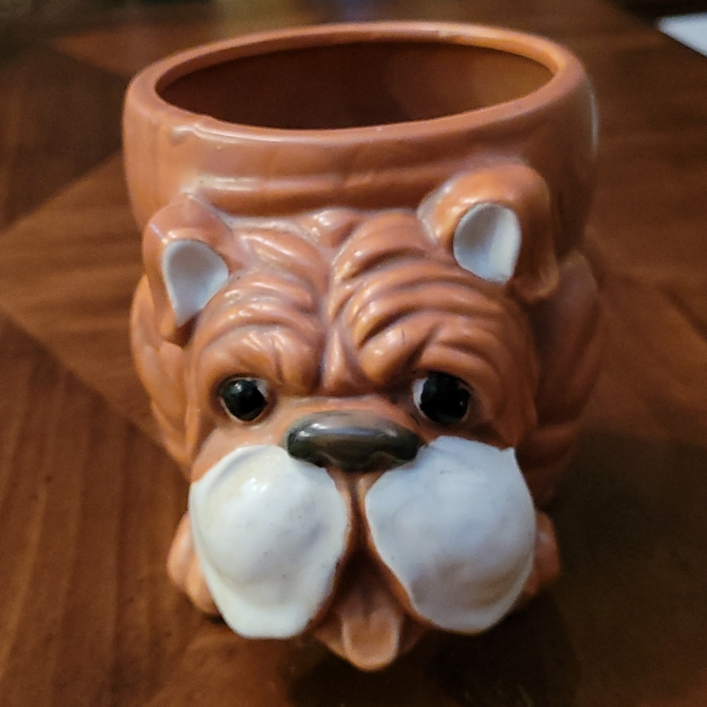 VTG Japan Brinns Bulldog Planter